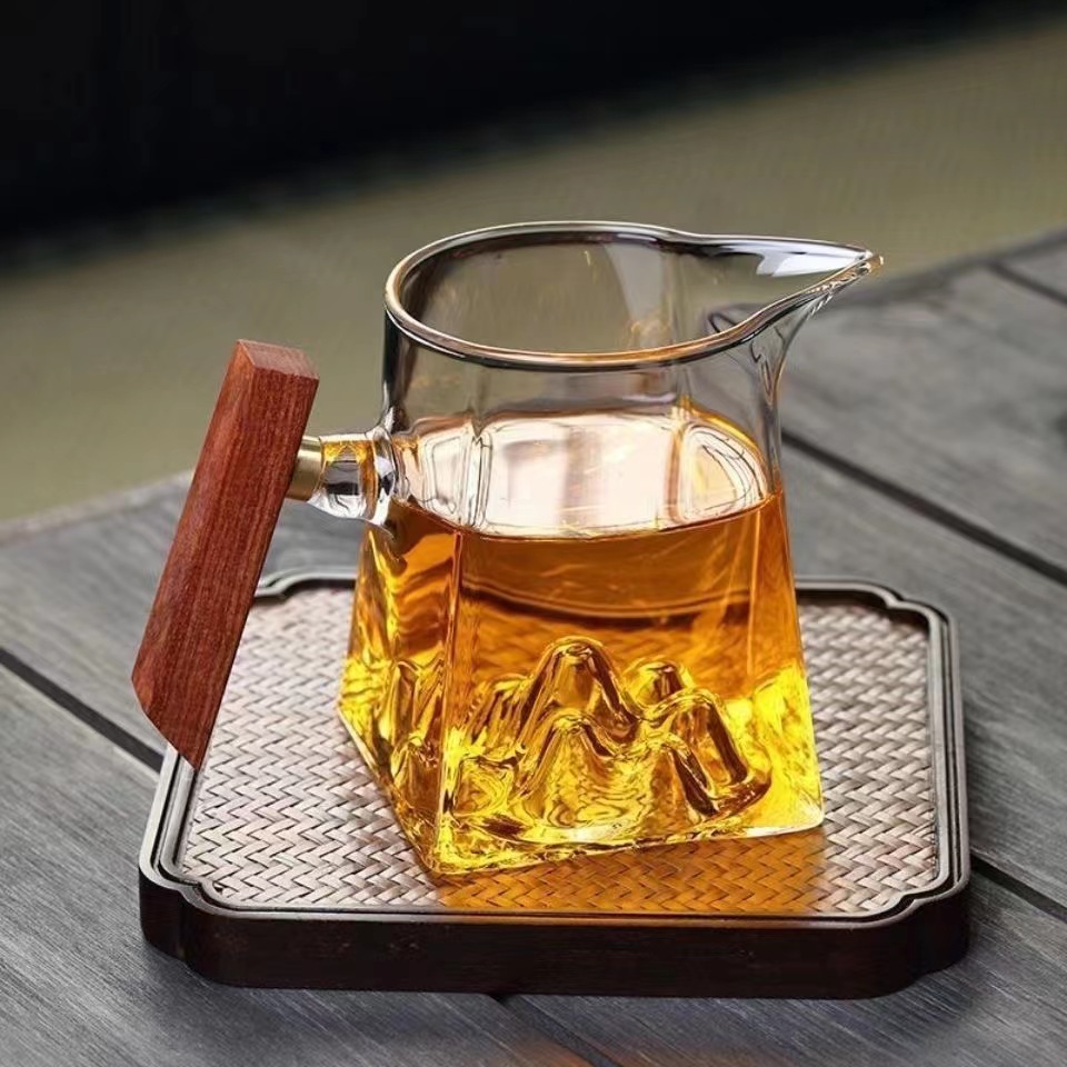 木璃觀山玻璃公道杯