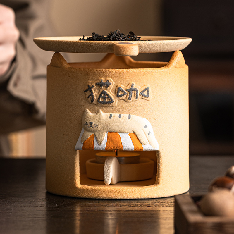 貓咖蠟燭茶爐