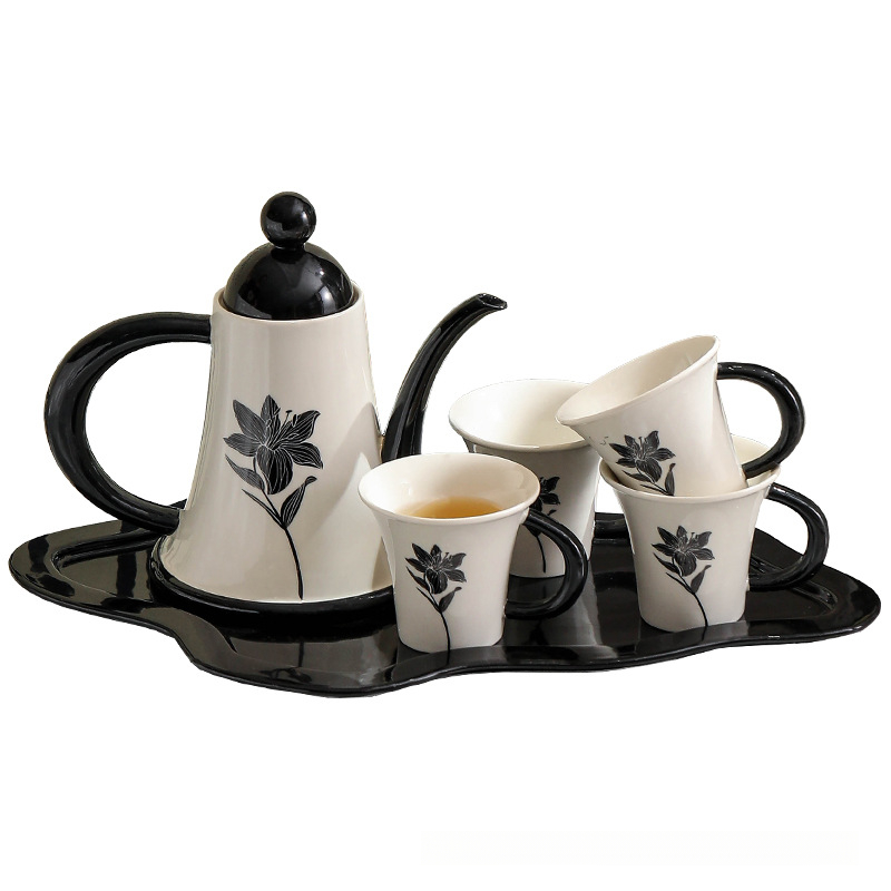 家用輕奢高檔陶瓷水具禮盒