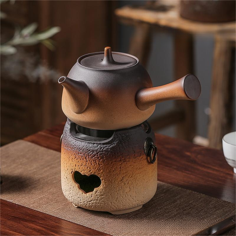 罐罐茶煮茶器炭火圍爐煮茶壺家用室內陶瓷茶具戶外烤茶碳爐子