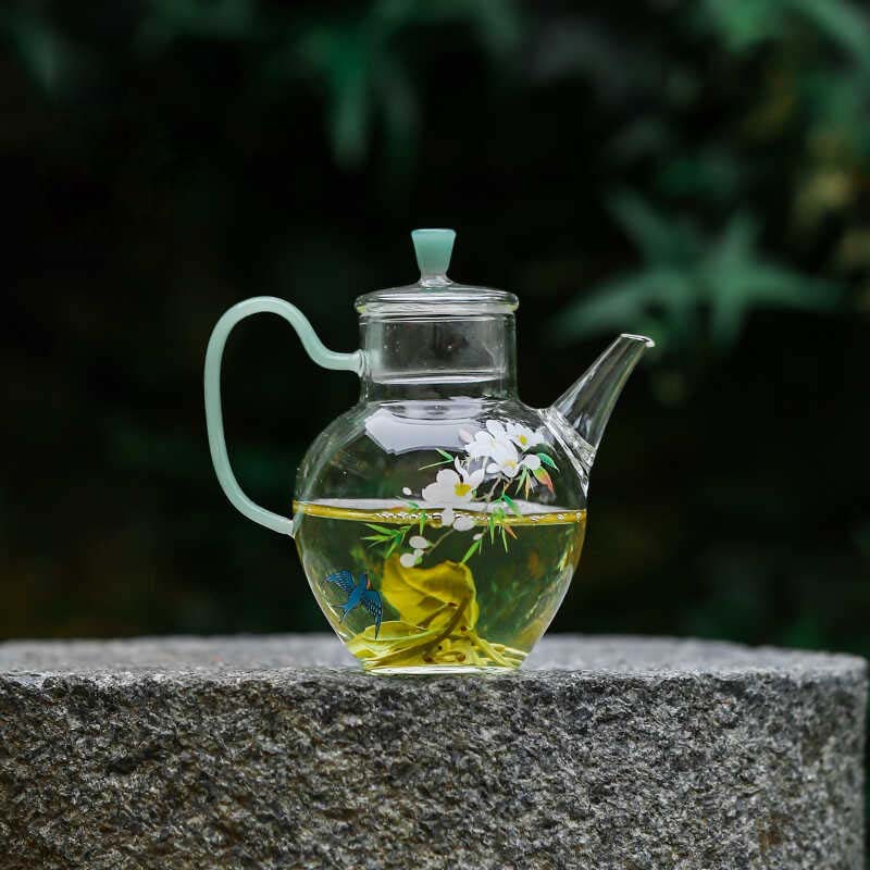玻璃迷你泡茶壺