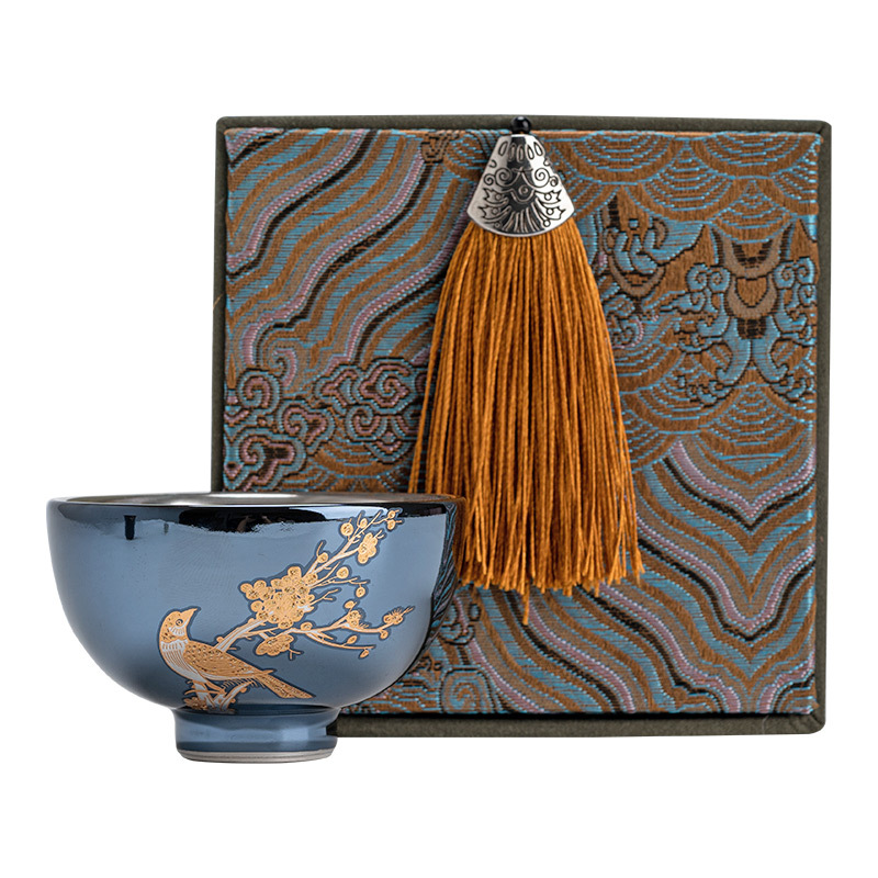 輕奢高檔喜上眉梢禪定杯