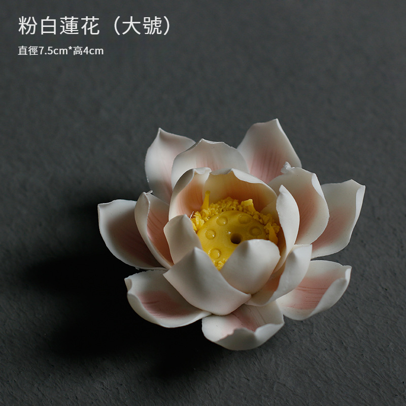 手捏香插陶瓷