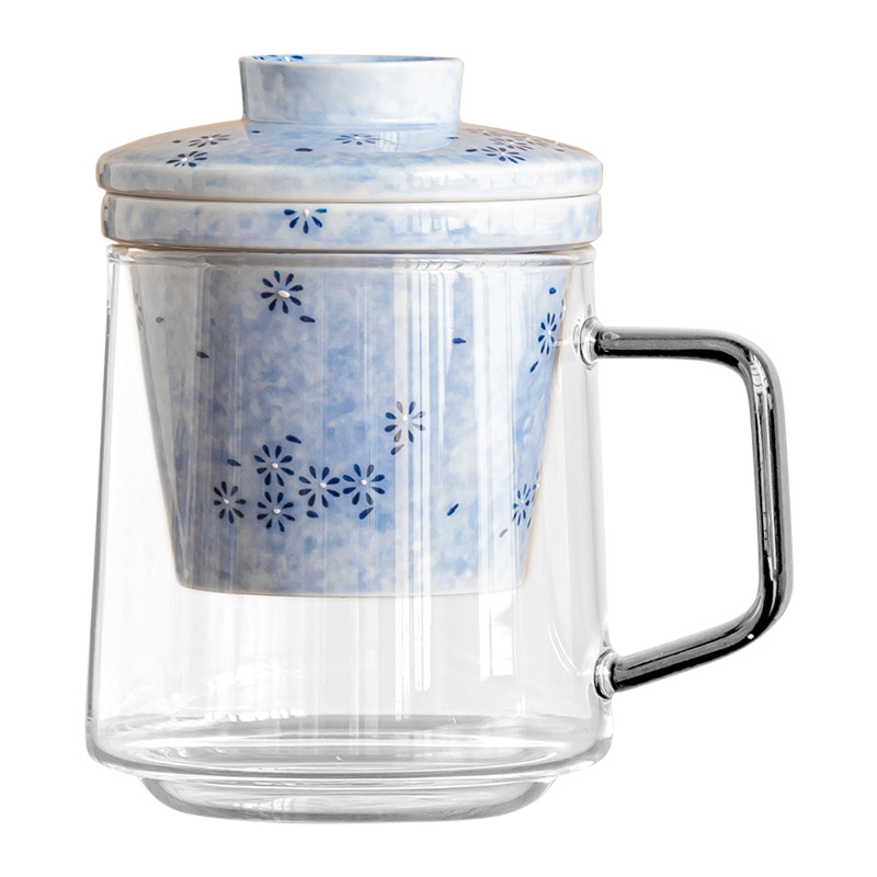 灑藍雛菊馬克杯