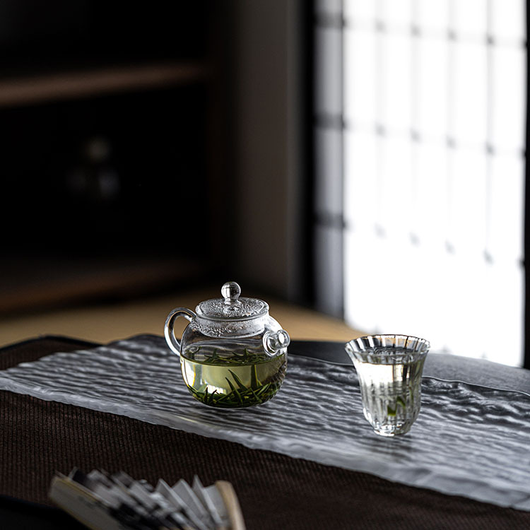 小容量透明玻璃煮茶壺