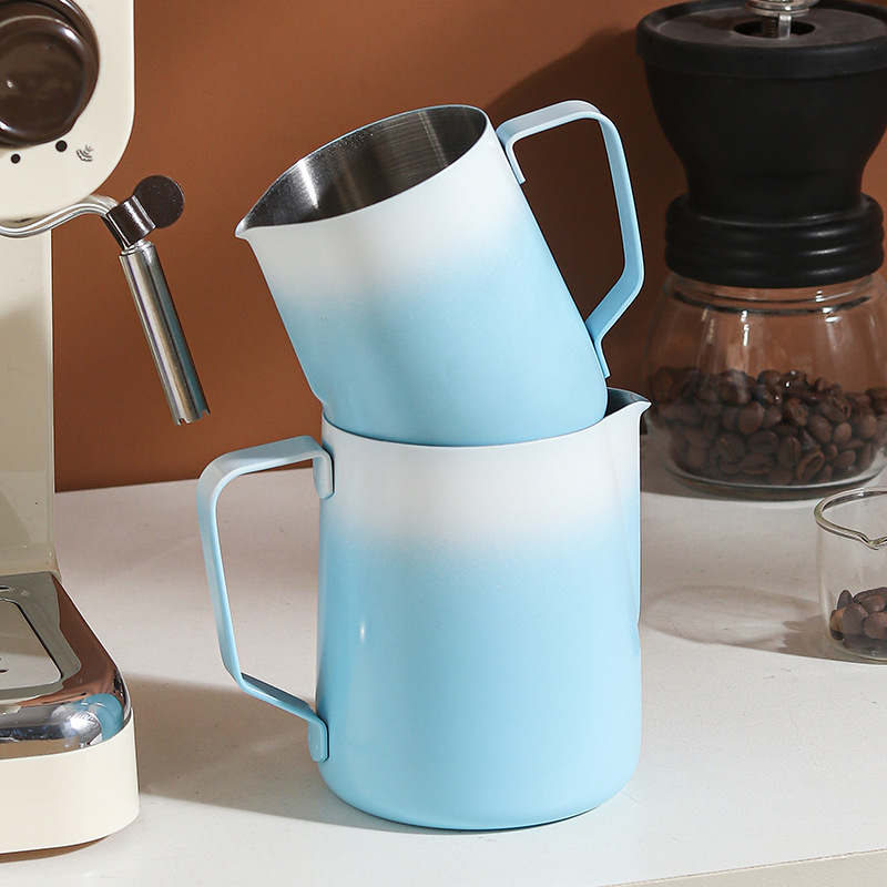 304不銹鋼尖嘴咖啡拉花杯奶泡杯