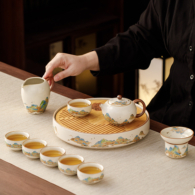 汝窯功夫茶具套裝