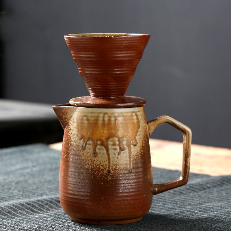 陶瓷滴漏式咖啡分享壺