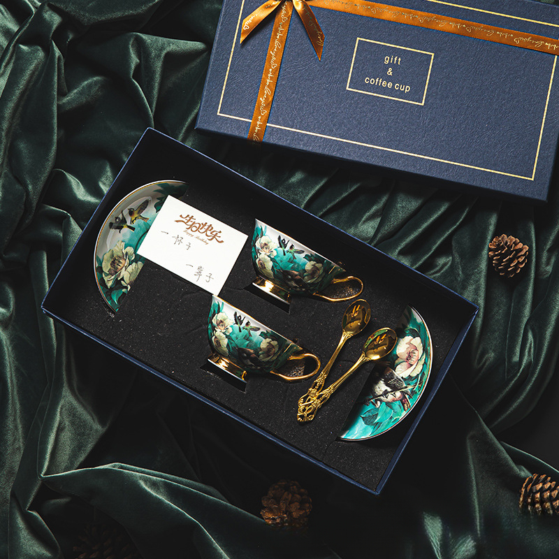 北歐風咖啡杯碟套裝