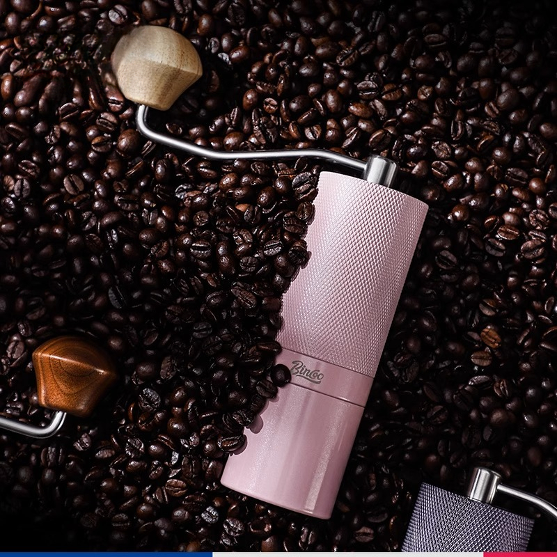 菱格紋手搖磨豆機