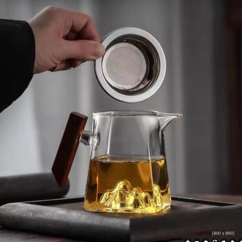 木璃觀山玻璃公道杯