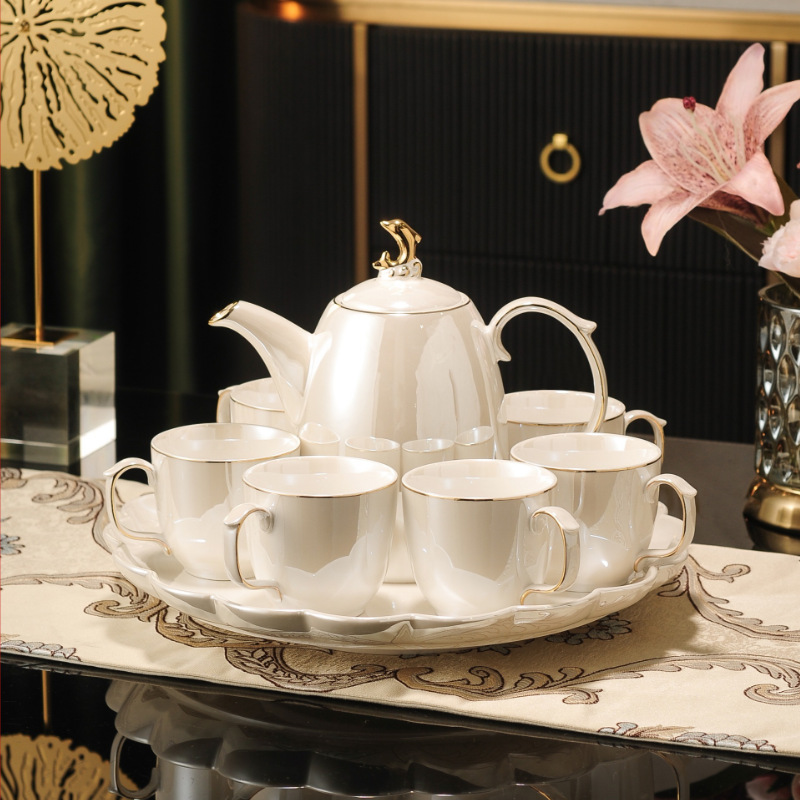 可旋轉茶具套裝