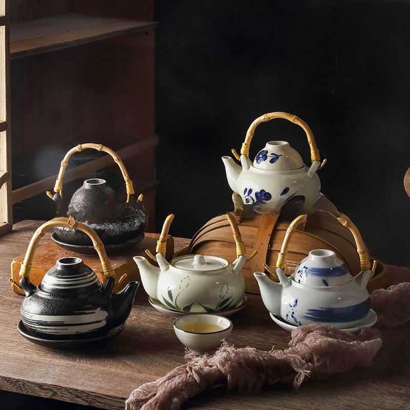 日式陶瓷茶壺