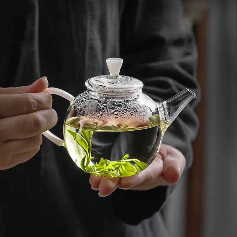茶水分離玻璃迷你泡水壺