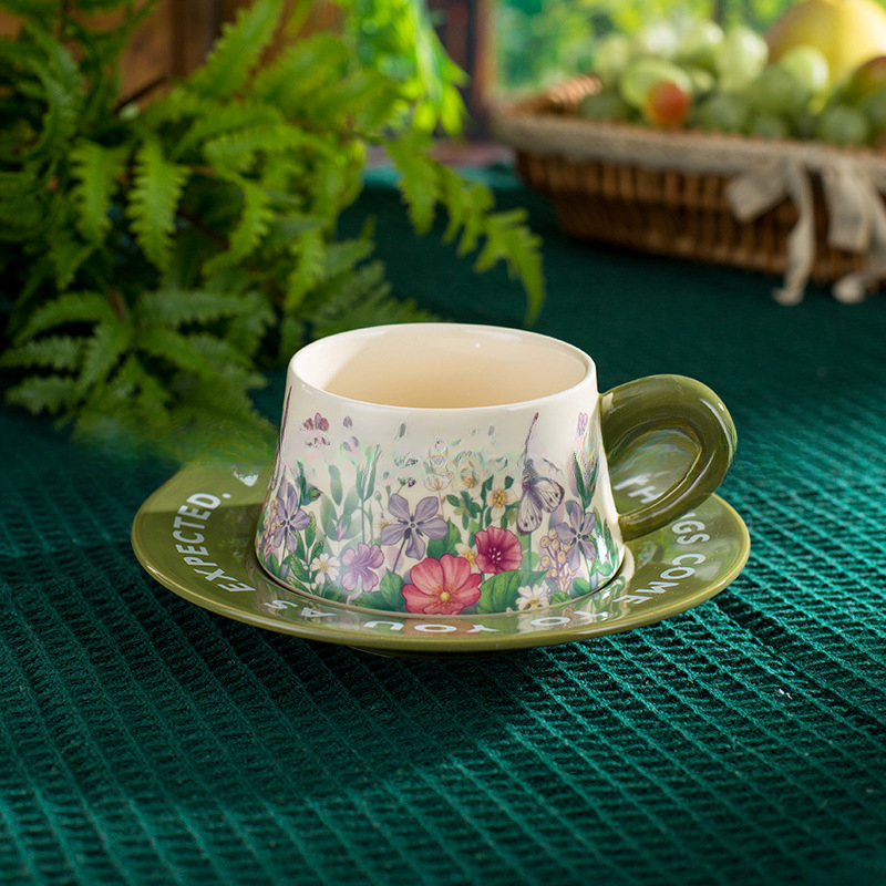 秘密花園咖啡杯陶瓷禮盒