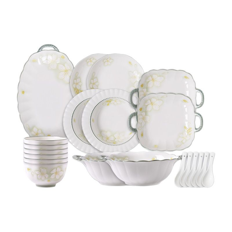 黃金葉釉下彩餐具