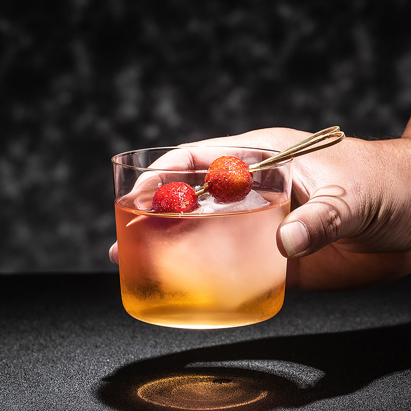 水晶雞尾酒拿鐵咖啡杯