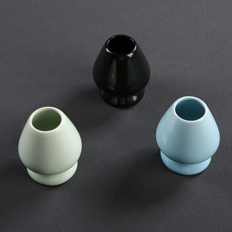 日式陶瓷茶筅座茶筅托