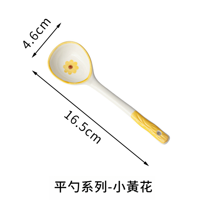 日式長柄喝湯小勺子