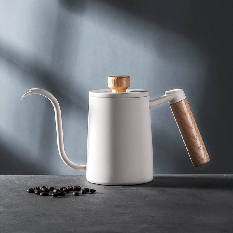 實木手柄細嘴手沖壺350ML/600ML