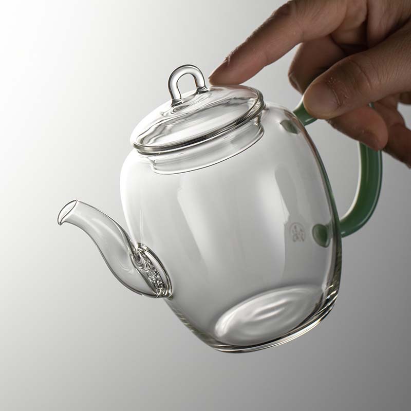 日式玻璃透明茶壺
