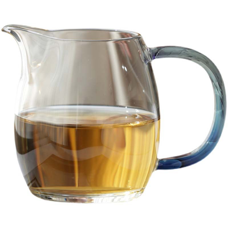 澄然鳳玉玻璃公道杯分茶器