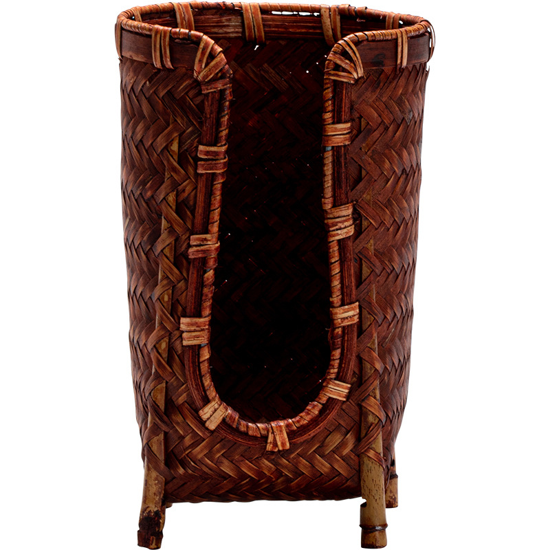 竹編仿古創意杯簍