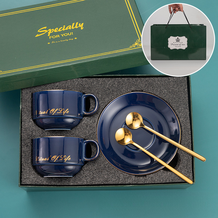 歐式陶瓷咖啡杯碟