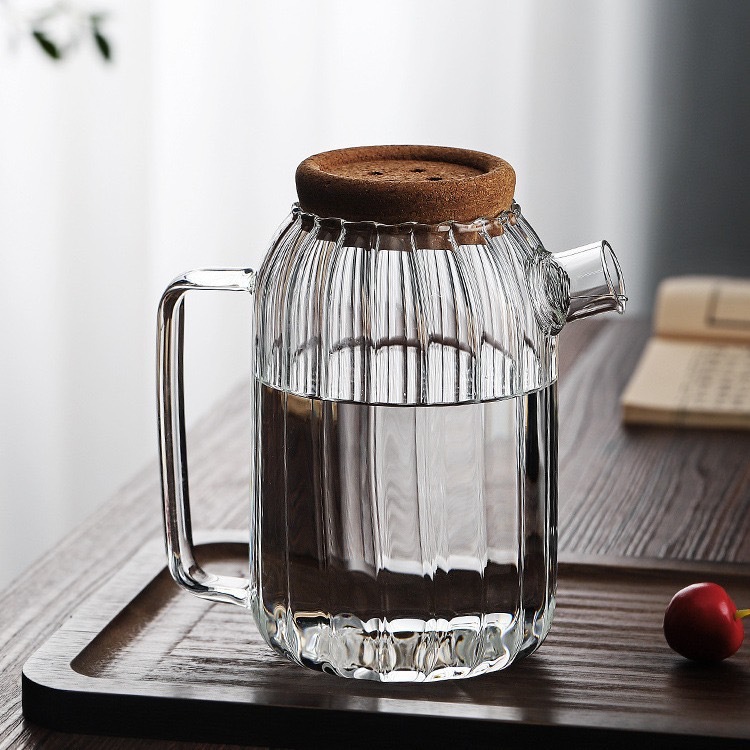 大容量高硼硅耐高溫泡茶壺