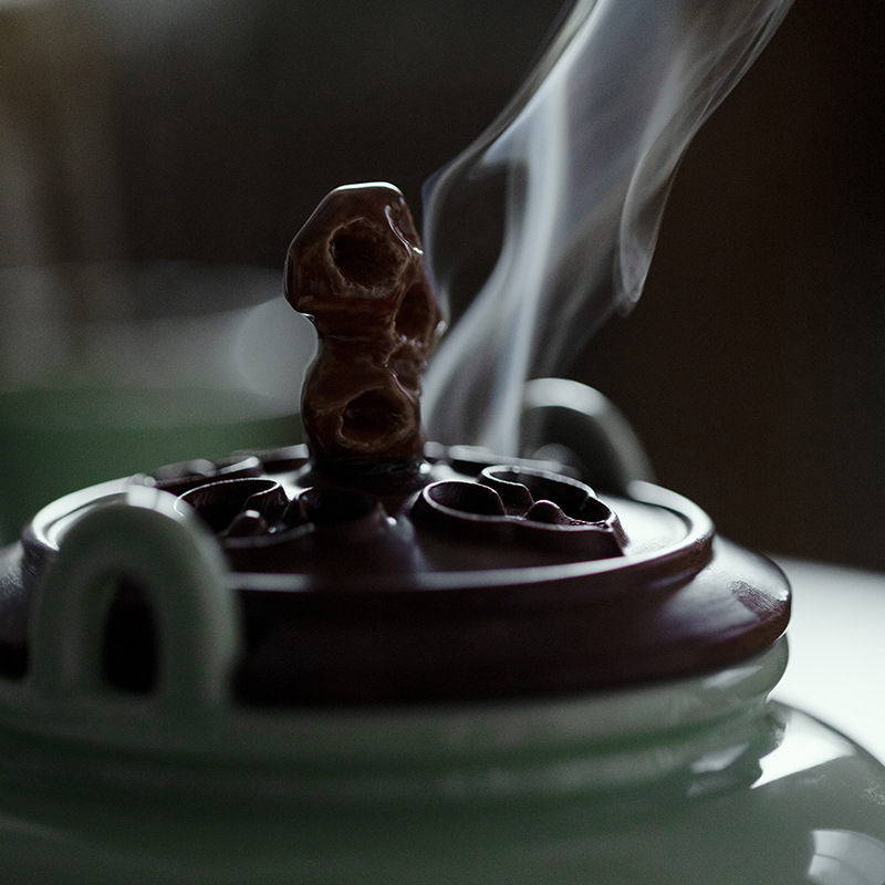 純手工仿宋三足香爐