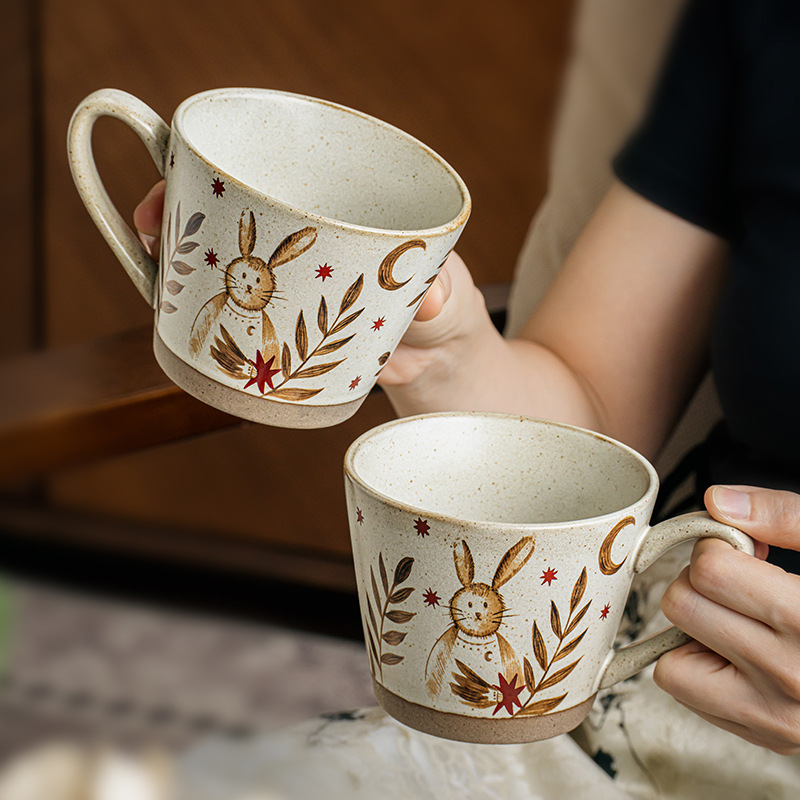 星葉兔陶瓷馬克杯