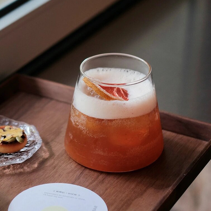 INS富士山杯咖啡玻璃杯