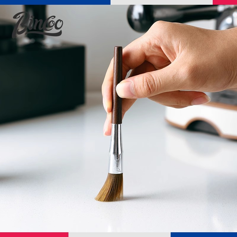 咖啡毛刷磨豆機清理刷木質桌面清潔筆刷軟毛沖煮頭清理刷子