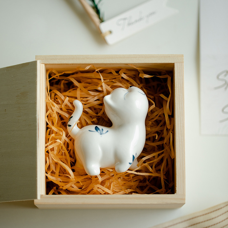 手繪傲嬌貓咪茶寵