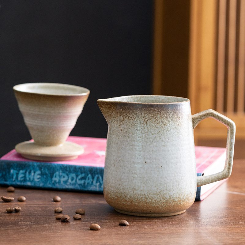 復古窯變咖啡漏斗過濾套組