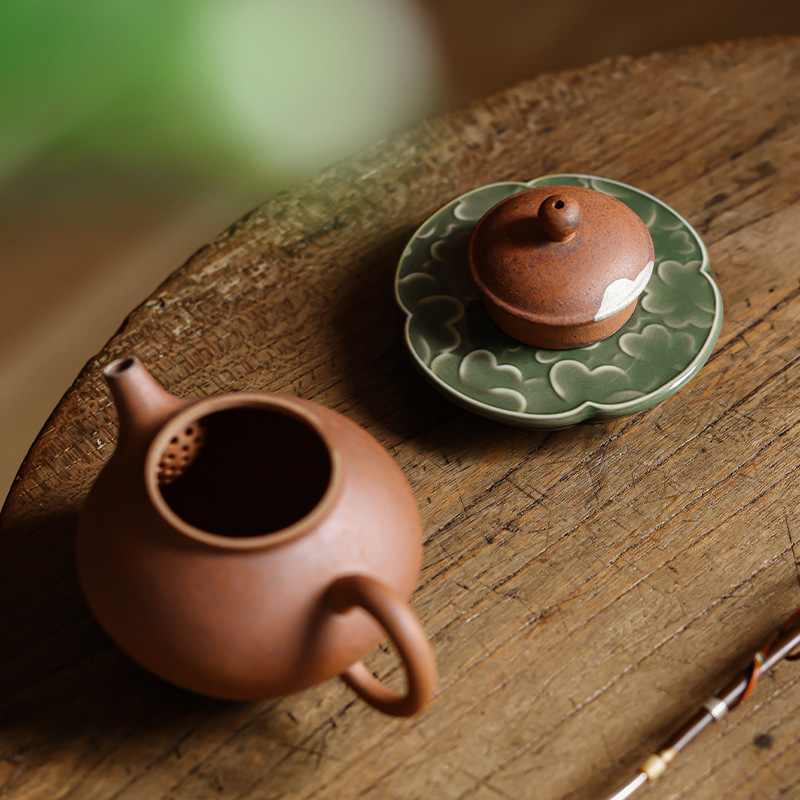 越窯青瓷壺承墊