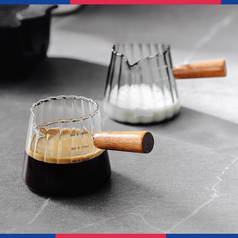 玻璃小奶盅帶刻度