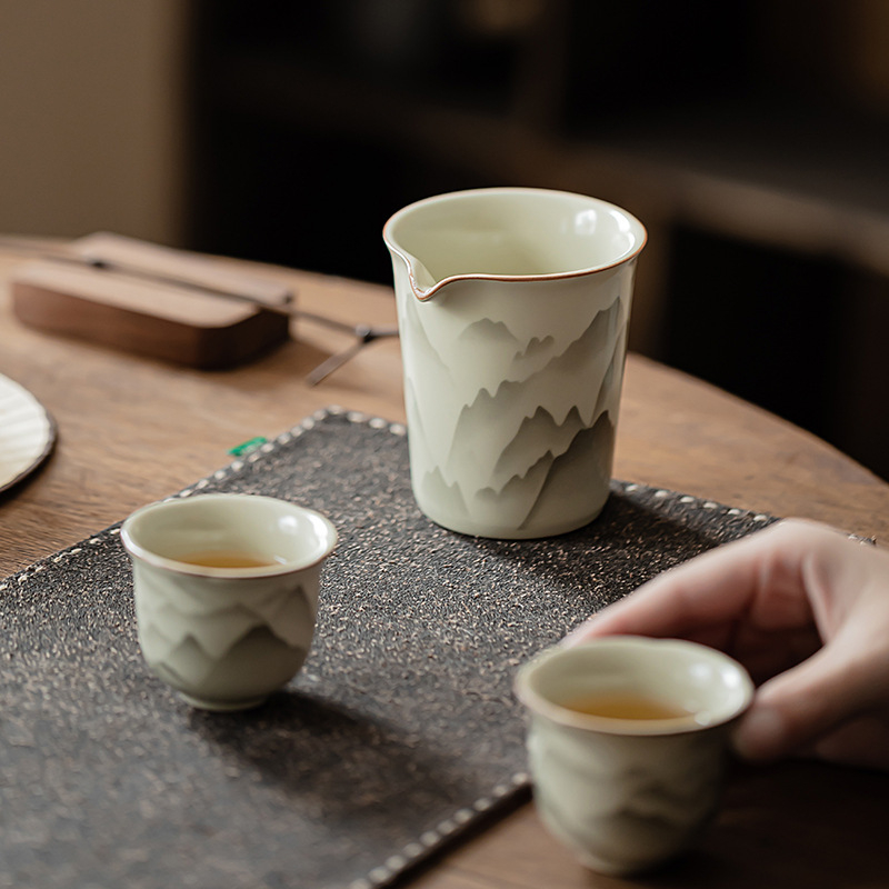 汝窯陶瓷公道杯