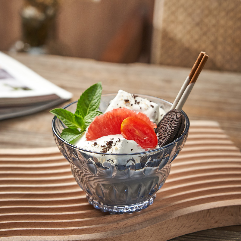 夏季輕奢蓮花紋雪糕甜品杯