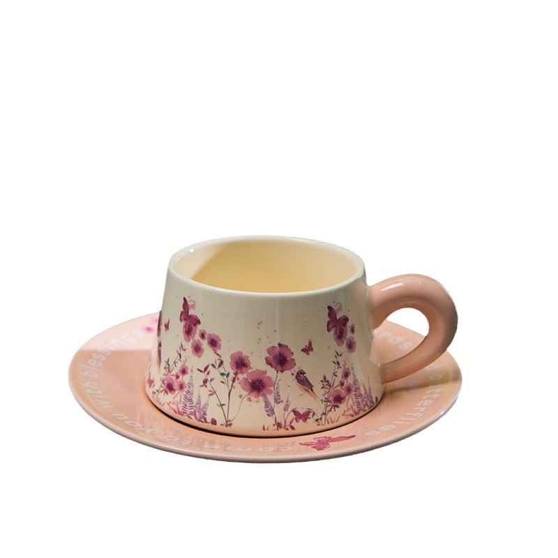 秘密花園咖啡杯陶瓷禮盒