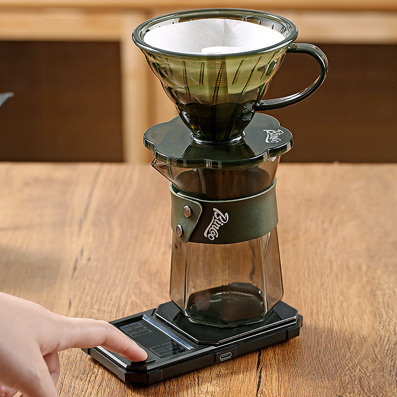 便捷式手沖咖啡秤自動計時智能電子稱