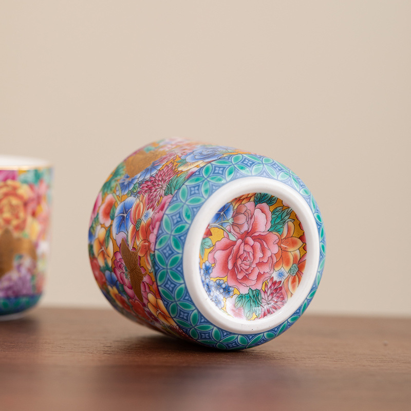 琺瑯彩芳華主人杯