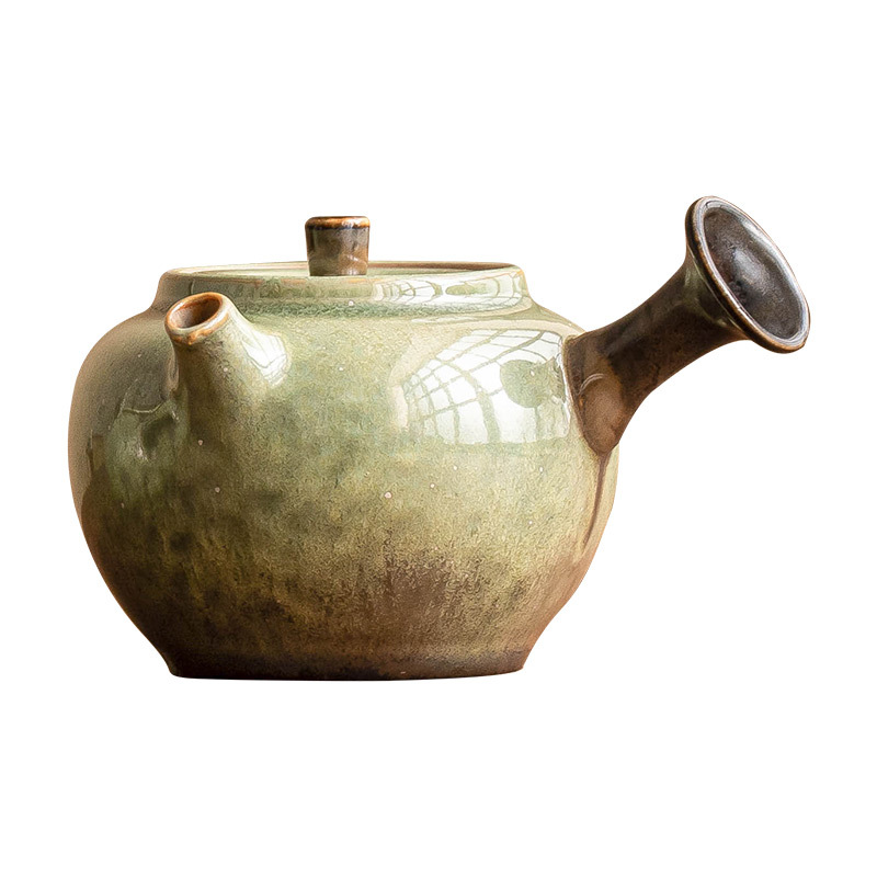 窯變星空側耳傾聽壺