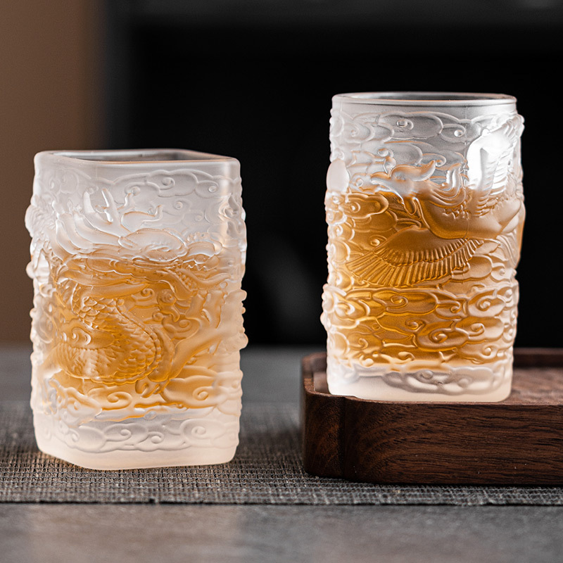 龍城城鄉琉璃茶杯