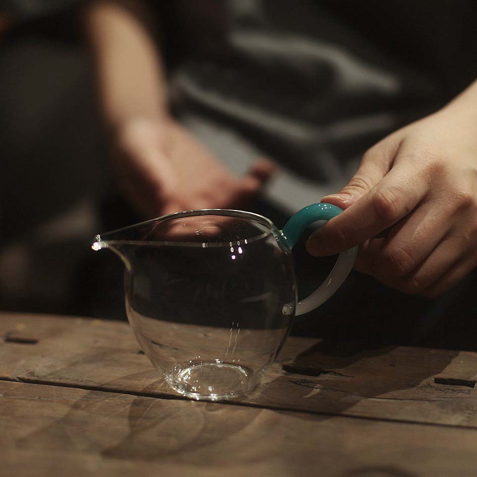 淡然玻璃公道杯