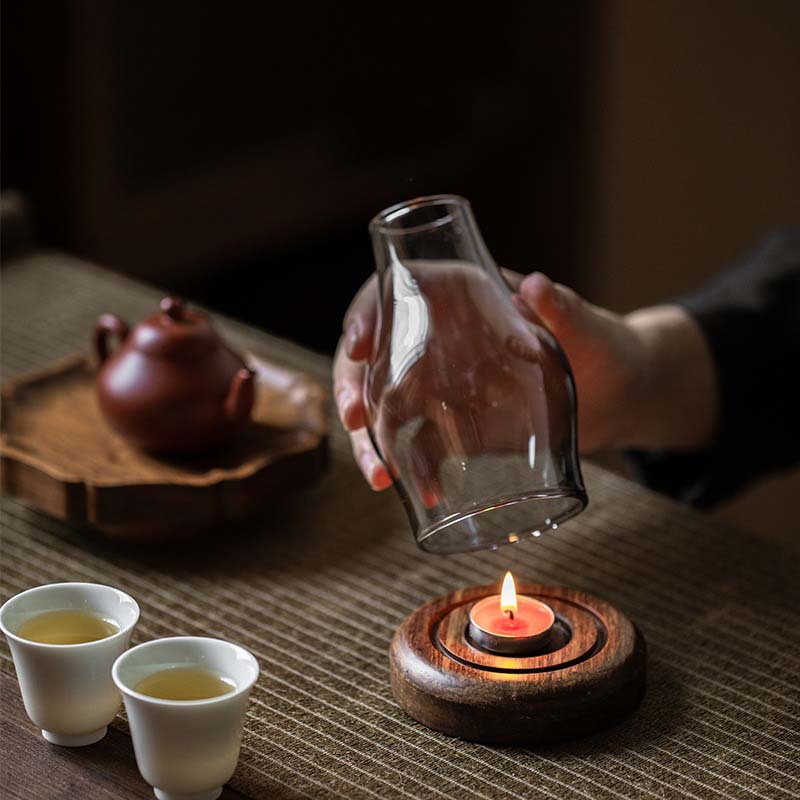 日式玻璃燭臺