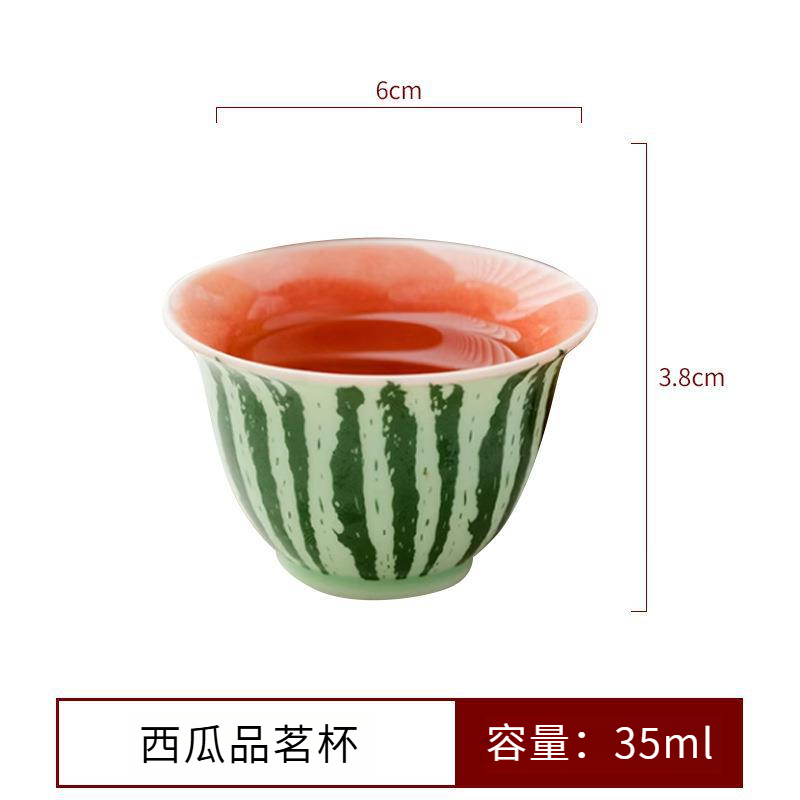 清涼一夏西瓜蓋碗套裝