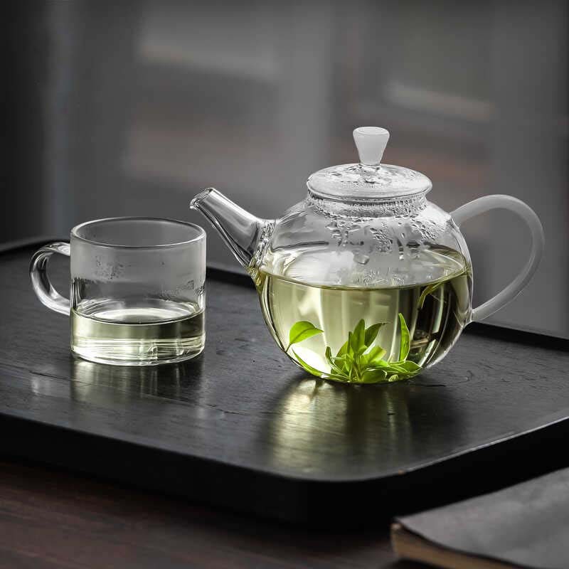 茶水分離玻璃迷你泡水壺