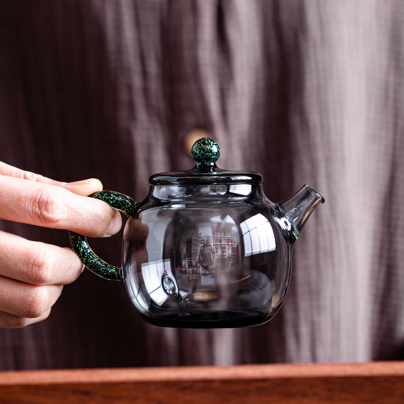 迷你玻璃泡茶壺