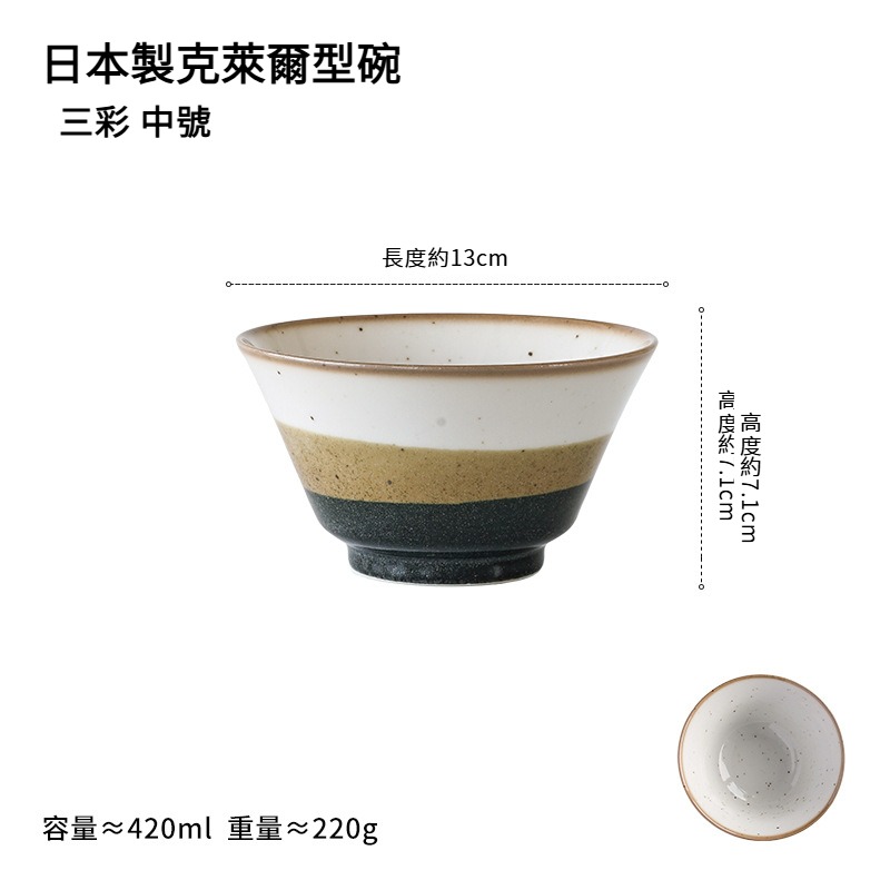 日式復古釉下彩米飯碗拉麵碗